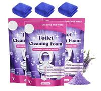Fizzcleaner Mousse Nettoyante pour Toilettes,Poudre Nettoyante for Toilettes,Mousse Nettoyantes sans Contact for Toilette,WC Nettoyant Toilette,Pour Wc Propres et étincelantes Sans Effort (3)