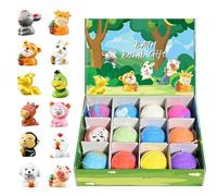 Fizzy Bath Bombs for Kids with Toys, Bath Bombs with Surprise Toy Inside, Grandes Bombes de Bain Surprise Jouets, Jouets de Bain pour Filles, Un par Baff Bomb, Figurines à Collectionner (12PCS-B)