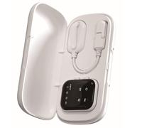 Fizzyo Alarme Sans Fil pour Énurésie Nocturne Enfant, Alarme Pipi Rechargeable par USB-C avec 3 Modes Sons & Vibrations, Apprentissage de la Propreté, Capteur Stop Pipi au Lit pour Enfants et Adultes
