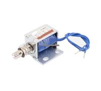 Fj-0837c jenis Push Pull DC elektromagnet, aimant solénoïde 10mm 800g DC 12V 1.2A DWBPGVUN