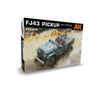 FJ43 Pickup Avec DShKM Kit De Modèle En Plastique 1:35 AK INTERACTIVE