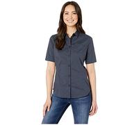 FJÄLLRÄVEN High Coast - T-Shirt Manches Courtes Femme - Bleu Modèle XL 2019 Tshirt Manches Courtes