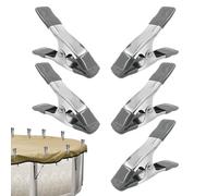 Fjäderklämmor - Metall 4,17 Tum | Heavy Duty Clamp Set Pegs Clips | Professionella Greppverktyg - För Fotografering Studio Båtsnickeri Solpanelshantverk Bakgrundsstöd Och Gör-det-själv-träbearbetnings