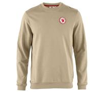 Fjall Raven - Sweat en coton organique - 1960 Logo Badge Sweater M Fossil pour Homme en Coton - Taille S - Beige Beige S