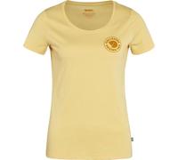 T-shirt femme Fjällräven 1960 Logo T-shirt W Taille: L / Couleur: jaune