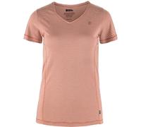 Fjällräven Abisko Cool Short Sleeve T-shirt Rose M Femme