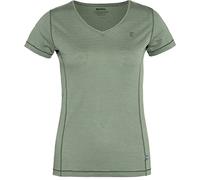 Fjällräven T-shirt Abisko Cool manches courtes Vert L Femme
