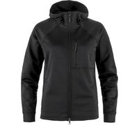 Fjällräven - Abisko Grid Fleece Hoodie - Polaire femme Black - M