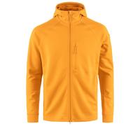 Fjällräven - Abisko Grid Fleece Hoodie - Veste polaire - M - mustard yellow