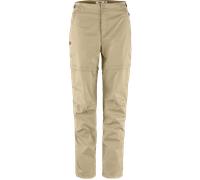 Fjällräven - Abisko Hike Zip-Off Trousers - Pantalon randonnée convertible femme Fossil - EU 48 - Regular
