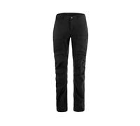 Fjällräven - Abisko Hybrid Trail Trousers - Pantalon randonnée femme Black - EU 46 - Long