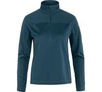 Fjällräven - Abisko Lite Fleece Half Zip - Polaire femme Indigo Blue - L