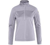Fjällräven - Abisko Lite Fleece Half Zip - Polaire femme Lavender Mist - S