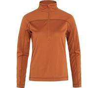 Fjallraven 87141-243 Abisko Lite Fleece Half Zip W Sweatshirt Femme Terracotta Brown Taille XL