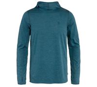 Fjällräven T-shirt homme Abisko Sun-Hoodie Indigo Blue Taille M