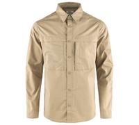 Fjällräven - Abisko Trail Shirt L/S - Chemise - L - fossil