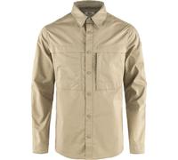 Fjall Raven - Abisko Trail Shirt LS M Fossil pour Homme - Taille S S