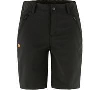 Fjall Raven - Short de randonnée - Abisko Trail Stretch Shorts W Black pour Femme - Taille M - Noir Noir M