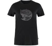 Fjällräven - Abisko Wool Fox SS - T-shirt femme Black / Iron Grey - XS