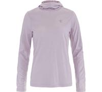 Fjällräven - Abisko Wool Hoodie - T-shirt en laine mérinos femme Lavender Mist - M