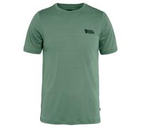 Fjällräven - Abisko Wool Logo S/S - Haut en mérinos - XS - patina green