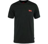 Fjällräven - Abisko Wool Logo SS - T-shirt en laine mérinos homme Black - L