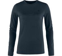 Fjällräven - Abisko Wool LS - Maillot thermique laine mérinos femme Dark Navy - XL