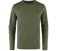 Fjällräven - Abisko Wool LS - T-shirt en laine mérinos homme Laurel Green - XS