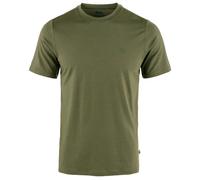 Fjällräven - Abisko Wool S/S - T-shirt - XL - laurel green