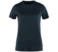 Fjällräven - Women's Abisko Wool S/S - T-shirt - M - dark navy
