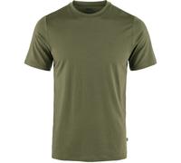 Fjällräven - Abisko Wool S/S - T-shirt - L - laurel green