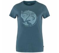 Fjällräven Arctic Fox Print Damen T-Shirt Polarfuchs Fuchs Freizeitshirt Bleu