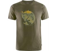 Fjällräven T-shirt Homme Arctic Fox manches courtes Dark Olive XL