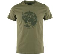 Fjall Raven - T-shirt en coton organique - Arctic Fox Tee M Laurel Green pour Homme en Coton - Taille L - Kaki Kaki L