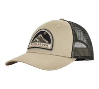 Fjall Raven - Casquette trucker résistante en G-1000® Eco durable et respirante de randonnée - Badge Långtradarkeps Fossil en Coton - Taille L/XL - Beige L/XL