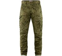 Fjällräven Barents Pro Pantalon De Randonnée Pour Hommes Camouflage Camo Vert