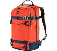 Fjällräven - Bergtagen Touring 22 - Sac à dos ski de randonnée Flame Orange / Mountain Blue - 22 L