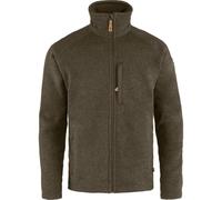 FJÄLLRÄVEN Buck Fleece Sweat-Shirt Homme, Vert (Dark Olive), 3XL