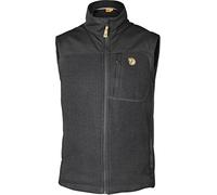 FJÄLLRÄVEN Buck Fleece Vest M Sweat-Shirt Homme, Noir (Graphite), S