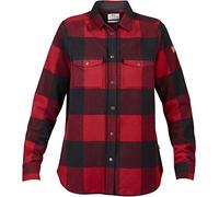 Fjällräven Canada Shirt W T-Shirt à Manches Longues Femme Red FR: XL (Taille Fabricant: XL)