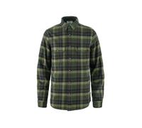 Fjällräven Chemise 'Singi' gris / vert / orange, Taille M