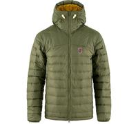 Fjällräven - Expedition Pack Down Hoodie - Doudoune - M - green / mustard yellow
