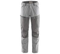 Fjällräven F81152-016-046 Abisko Midsummer Pantalons, Hommes, Long, Shark Grey/Super Grey, 56