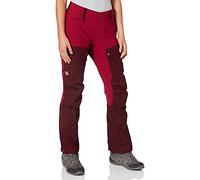 Fjällräven F89852S-356-420 Keb Pantalons Curved, Femmes, Short, Dark Garnet/Plum, 34