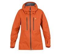 Fjällräven F89863-208 Bergtagen Eco-Shell Veste, Femmes, Hokkaido Orange, XXS