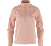 Fjällräven Femme Abisko Lite Fleece Half Zip, Chalk Rose, M