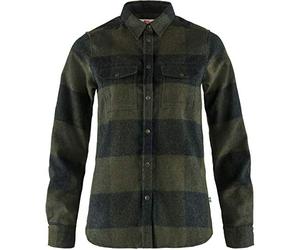 FJÄLLRÄVEN Femme Canada W T shirt manches longues, Deep Forest-dark Grey, M EU