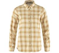 Fjall Raven - Chemise épaisse en coton organique - Övik Flannel Shirt W Chalk White Dune Beige pour Femme en Coton - Taille L Beige L