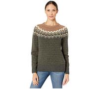 Fjällräven Femme Övik Knit Sweater Sweatshirt, Deep Forest, S EU