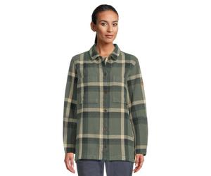 Fjällräven Femme Singi Flannel Overshirt, Patina Green/Deep Patina, L